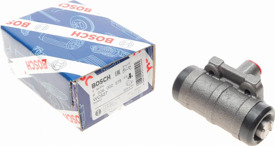 BOSCH F 026 002 578 - Wheel Brake Cylinder autospares.lv