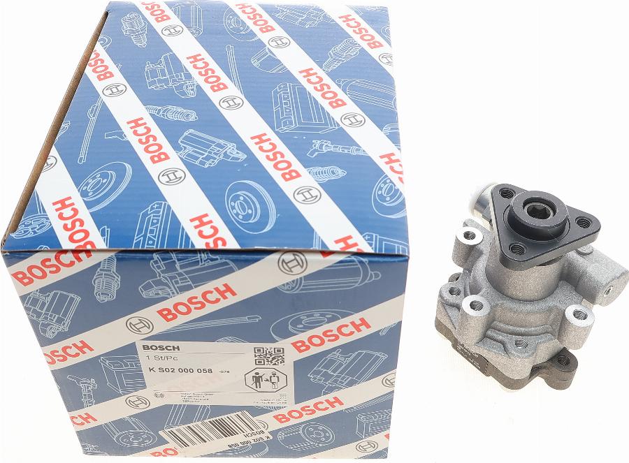 BOSCH K S02 000 058 - Hydraulic Pump, steering system autospares.lv