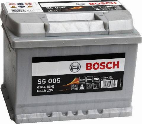 BOSCH S5005 - Starter Battery autospares.lv