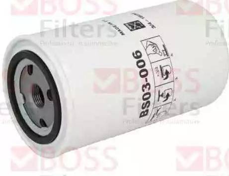 BOSS FILTERS BS03-006 - Oil Filter autospares.lv