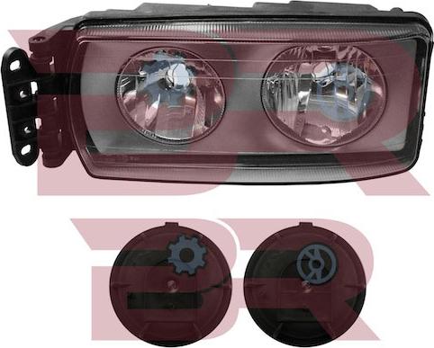 BOTTO RICAMBI BREL0189 - Headlight autospares.lv