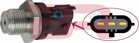 BOTTO RICAMBI BREL2372 - Sensor, fuel pressure autospares.lv