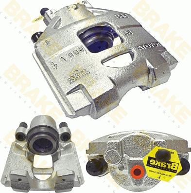 Brake Engineering CA2924R - Brake Caliper autospares.lv