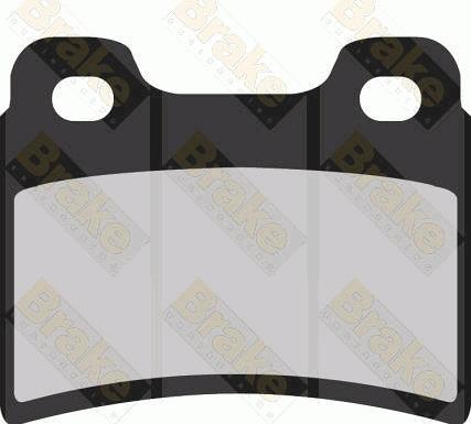 Brake Engineering PA949 - Brake Pad Set, disc brake autospares.lv