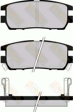 JPN 20H5006-MIN - Brake Pad Set, disc brake autospares.lv