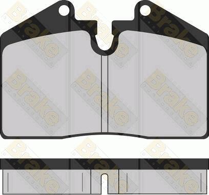 Roulunds Rubber 625481 - Brake Pad Set, disc brake autospares.lv