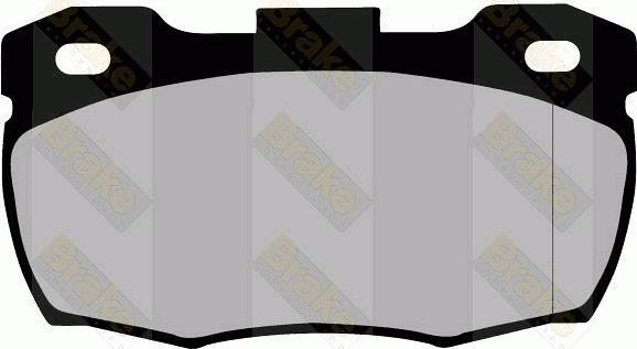 Brake Engineering PA449 - Brake Pad Set, disc brake autospares.lv