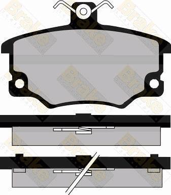 Metzger 037202 - Brake Pad Set, disc brake autospares.lv