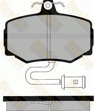 Spidan 31411 - Brake Pad Set, disc brake autospares.lv