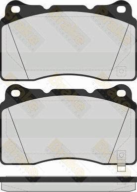 4U Autoparts 37711VL - Brake Pad Set, disc brake autospares.lv