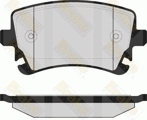 WWA 23326 - Brake Pad Set, disc brake autospares.lv