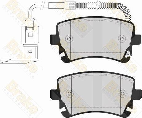 BENDIX 573225X - Brake Pad Set, disc brake autospares.lv