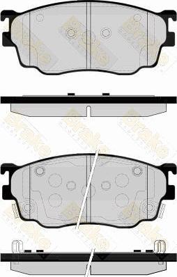 Open Parts BSM4648.00 - Brake Pad Set, disc brake autospares.lv