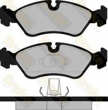 AUTOPART 1605089 - Brake Pad Set, disc brake autospares.lv