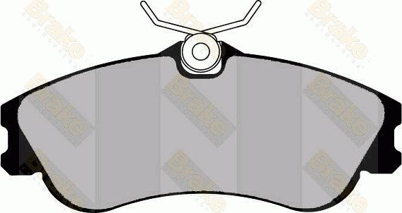 Brake Engineering PA1311 - Brake Pad Set, disc brake autospares.lv