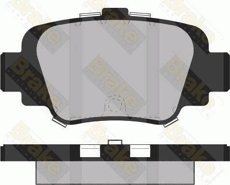 JPN 20H1014-MIN - Brake Pad Set, disc brake autospares.lv