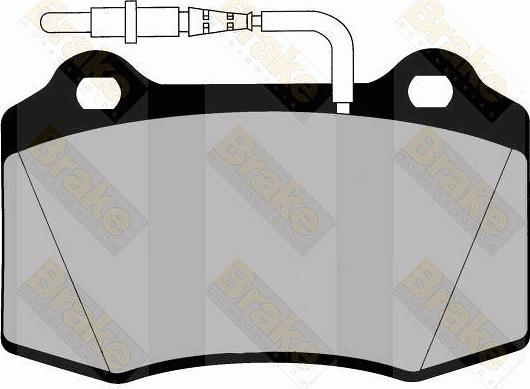 FTE 9002178 - Brake Pad Set, disc brake autospares.lv