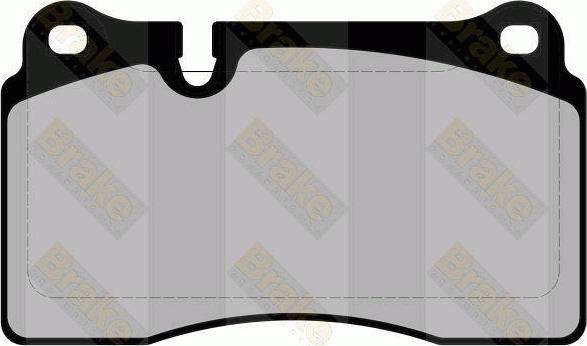 Brake Engineering PA1759 - Brake Pad Set, disc brake autospares.lv