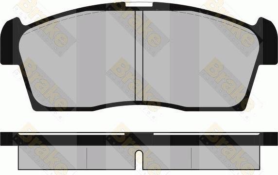 OSSCA 21746 - Brake Pad Set, disc brake autospares.lv