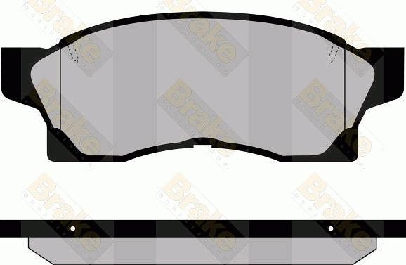 Valeo 671111 - Brake Pad Set, disc brake autospares.lv