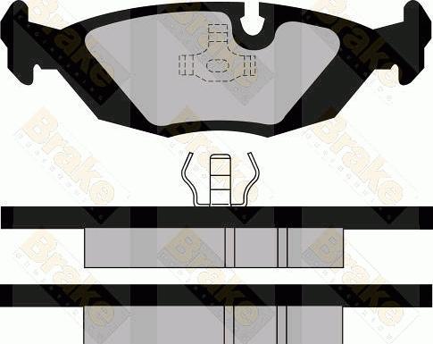 Triscan P 06 011 - Brake Pad Set, disc brake autospares.lv