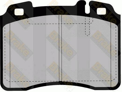 Brake Engineering PA773 - Brake Pad Set, disc brake autospares.lv