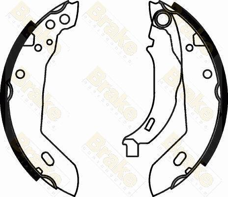 Brake Engineering SH1158 - Brake Shoe Set autospares.lv