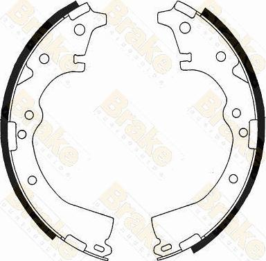 Brake Engineering SH1184 - Brake Shoe Set autospares.lv