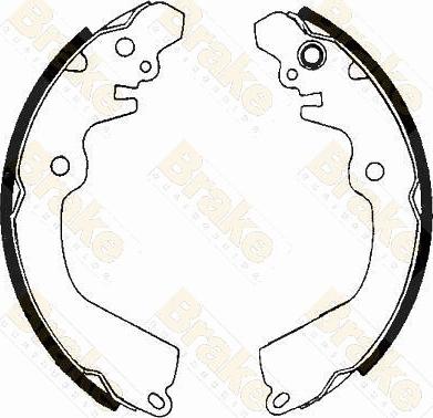 Brake Engineering SH2423 - Brake Shoe Set autospares.lv