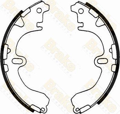 Brake Engineering SH2366 - Brake Shoe Set autospares.lv