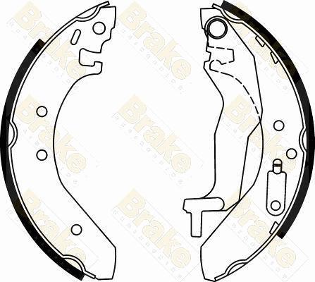 Brake Engineering SH2246 - Brake Shoe Set autospares.lv