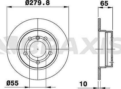 Alanko 10304955 - Brake Disc autospares.lv