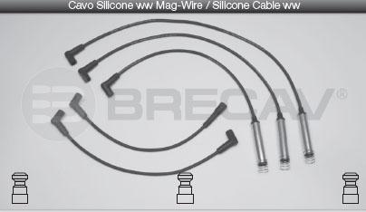 Brecav 09.518 - Ignition Cable Kit autospares.lv