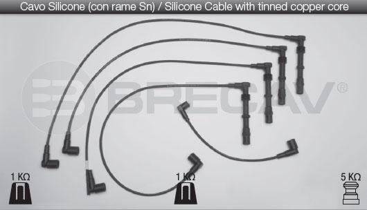 Brecav 02.507 - Ignition Cable Kit autospares.lv
