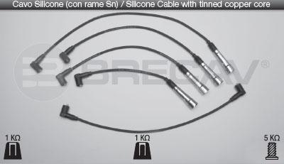 Brecav 14.502 - Ignition Cable Kit autospares.lv
