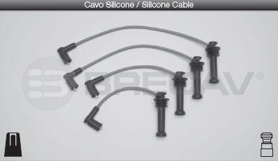 Brecav 15.550 - Ignition Cable Kit autospares.lv