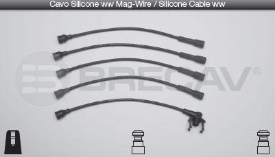 Brecav 11.523 - Ignition Cable Kit autospares.lv