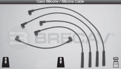 Brecav 32.503 - Ignition Cable Kit autospares.lv