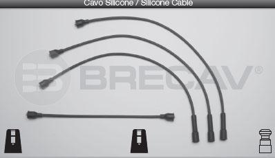 Brecav 25.505 - Ignition Cable Kit autospares.lv