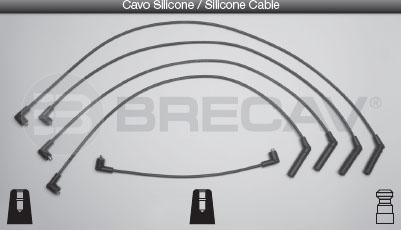 Brecav 28.504 - Ignition Cable Kit autospares.lv