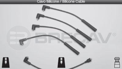 Brecav 22.515 - Ignition Cable Kit autospares.lv