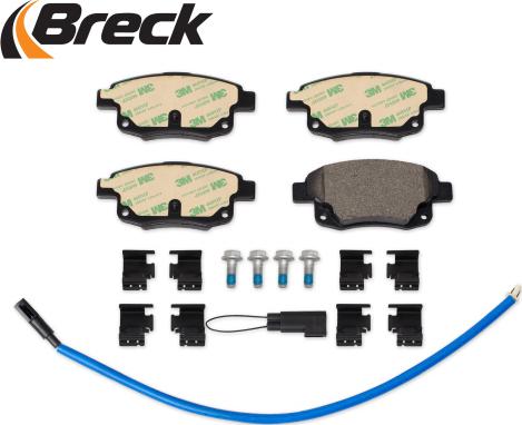 Breck 24486 00 702 10 - Brake Pad Set, disc brake autospares.lv