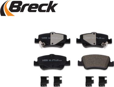 Breck 24664 00 704 10 - Brake Pad Set, disc brake autospares.lv