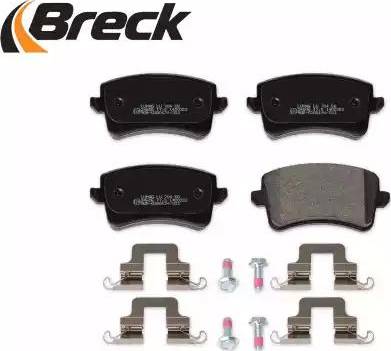 Breck 24606 00 704 10 - Brake Pad Set, disc brake autospares.lv