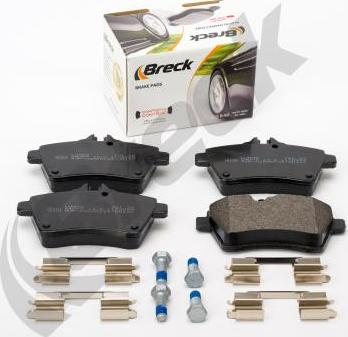 Breck 24077 00 701 00 - Brake Pad Set, disc brake autospares.lv