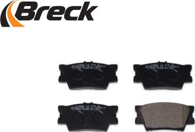 Breck 24338 00 704 00 - Brake Pad Set, disc brake autospares.lv