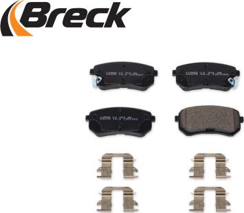 Breck 24276 00 704 10 - Brake Pad Set, disc brake autospares.lv