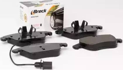 Breck 24706 00 701 10 - Brake Pad Set, disc brake autospares.lv