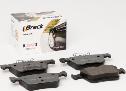 Breck 25009 00 704 00 - Brake Pad Set, disc brake autospares.lv