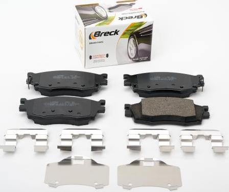 Breck 25019 00 702 00 - Brake Pad Set, disc brake autospares.lv